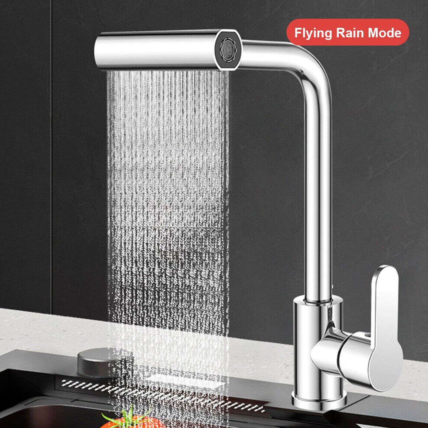 360° Rotating Waterfall Kitchen Faucet – Touch & Swivel Sink Extender (4 In 1 ) 360° Rotating Waterfall Kitchen Faucet – Touch & Swivel Sink Extender (4 In 1 )